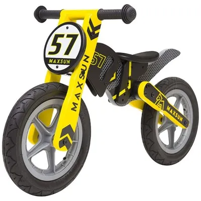 Różowy drewniany trike